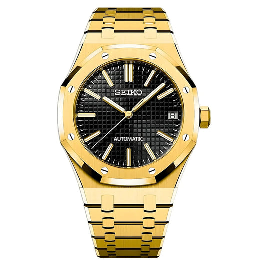 Royal Oak Gold Mod (schwarzes Zifferblatt)