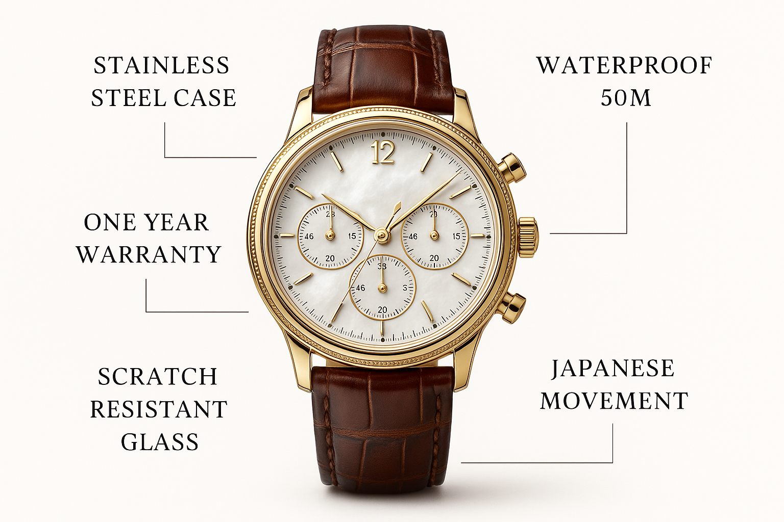 use a more luxery watch
